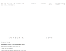 Tablet Screenshot of concertschrammeln.at